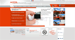 Desktop Screenshot of aode-electronics.com